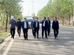 <b>垣曲縣委副書記、縣長馬巍蒞臨華兆住工調研指導工作</b>